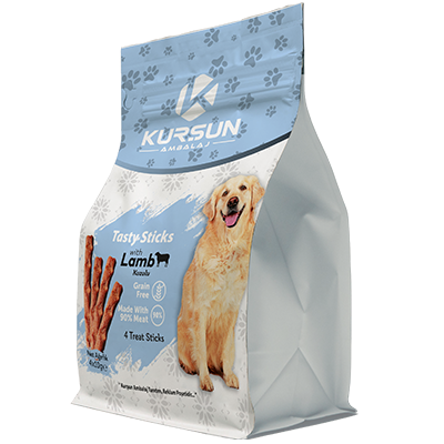 Düz Taban Körüklü/Flat Bottom Evcil Hayvan Mama Ambalajları